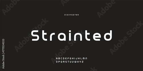 modern creative alphabet. Future fonts style. Typography uppercase and lowercase fonts. vector illustration.