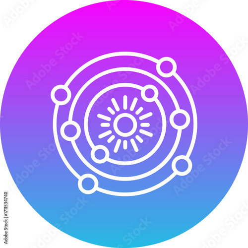 Solar System Icon