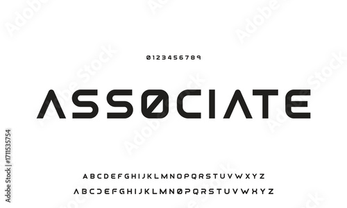 modern creative alphabet. Future fonts style. Typography uppercase and lowercase fonts. vector illustration.