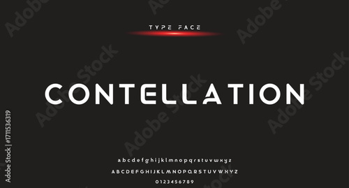 modern creative alphabet. Future fonts style. Typography uppercase and lowercase fonts. vector illustration.