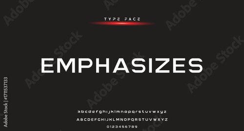 modern creative alphabet. Future fonts style. Typography uppercase and lowercase fonts. vector illustration.