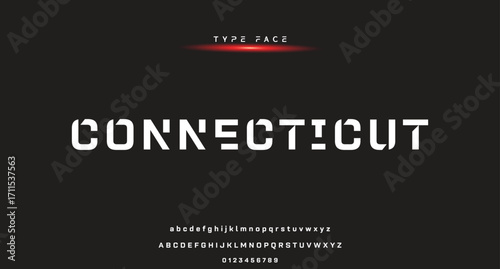 modern creative alphabet. Future fonts style. Typography uppercase and lowercase fonts. vector illustration.