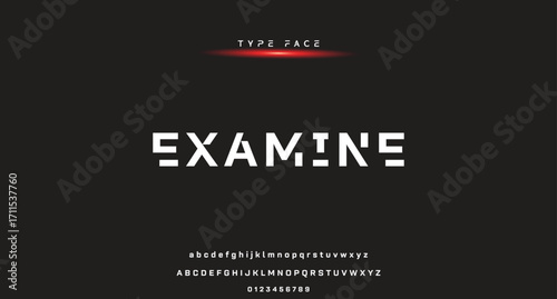 modern creative alphabet. Future fonts style. Typography uppercase and lowercase fonts. vector illustration.