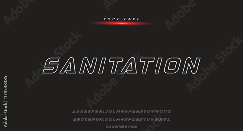 Abstract Fashion alphabet letters font logo. Minimal modern urban fonts for logo, brand etc. Typography typeface uppercase lowercase and number. vector illustration.
