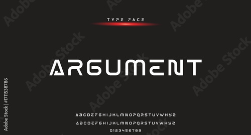 Abstract Fashion alphabet letters font logo. Minimal modern urban fonts for logo, brand etc. Typography typeface uppercase lowercase and number. vector illustration.