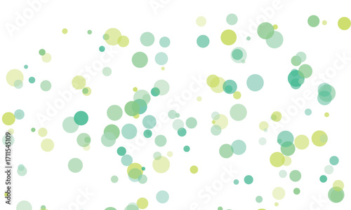 Abstract teal and green polka dot background design element wallpaper