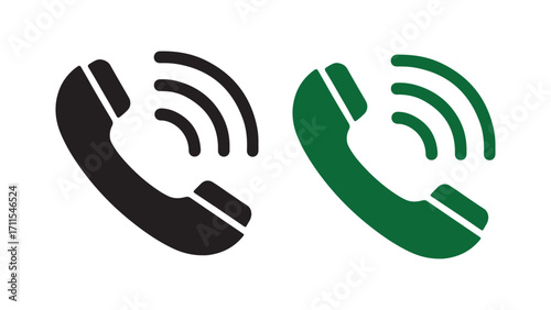 Vintage Phone Call Illustration eps 10