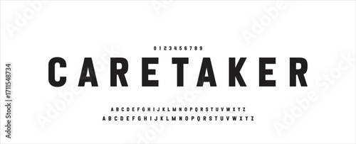 Creative font. Modern abstract digital tech font. Logo creative font, type, technology, movie, digital, music, movie. Fonts and illustration in vector format.