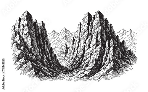 rock ranges panorama