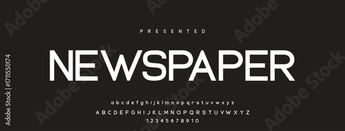 Creative font. Modern abstract digital tech font. Logo creative font, type, technology, movie, digital, music, movie. Fonts and illustration in vector format.