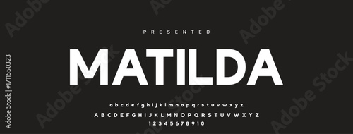 Creative font. Modern abstract digital tech font. Logo creative font, type, technology, movie, digital, music, movie. Fonts and illustration in vector format.