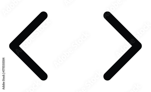 left and right icon. swipe left and right icon. swipe arrow icon. left and right arrows icon. backward and forward arrow icon. directional arrow symbol. back next icon button for app, ui and website.