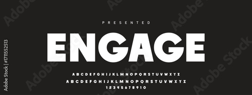 Font alphabet creative modern with black dots, letters A, B, C, D, E, F, G, H, I, J, K, L, M, N, O, P, Q, R, S, T, U, V, W, X, Y, Z and numerals 0, 1, 2, 3, 4, 5, 6, 7, 8, 9, vector illustration 10EPS