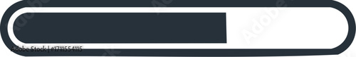 A loading bar graphic with a partial fill, indicating progress.