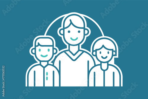 Family enjoying time together with smiles and joy on a calm day in a cozy atmosphere