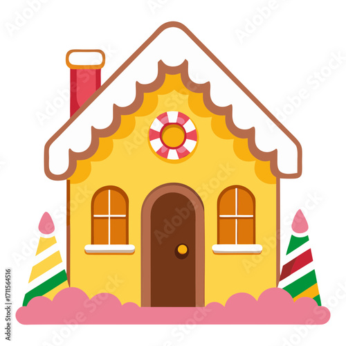 christmas cute house
