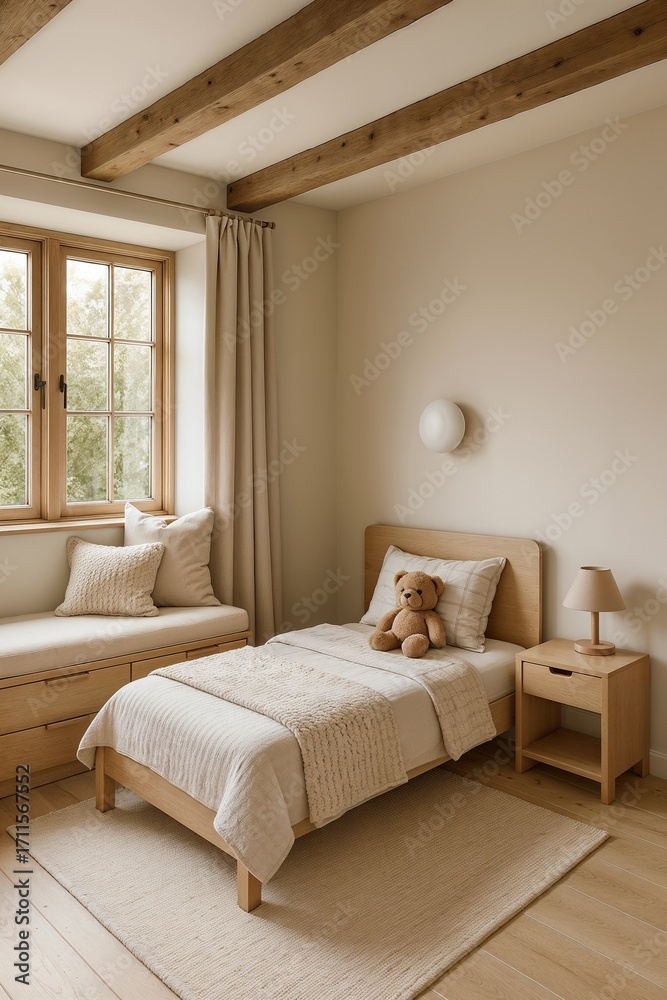 Fototapeta premium interior of a bedroom