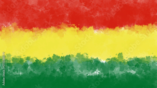 Abstract Red Yellow Green Gradient Background.