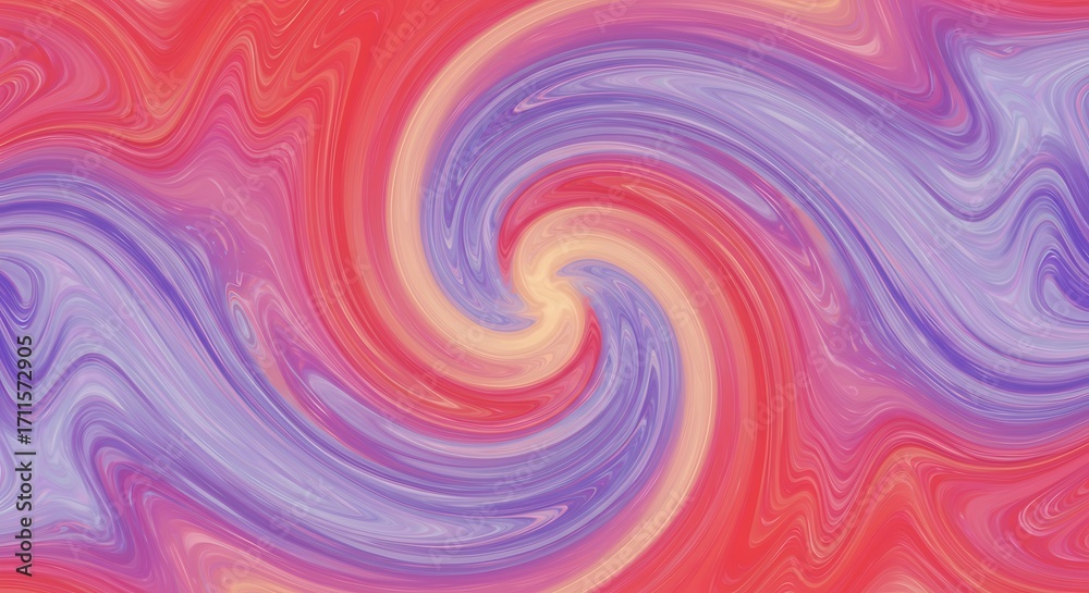 Obraz premium Abstract swirls in pink and purple