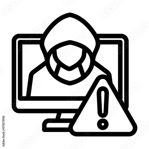 Cybercrime Icon