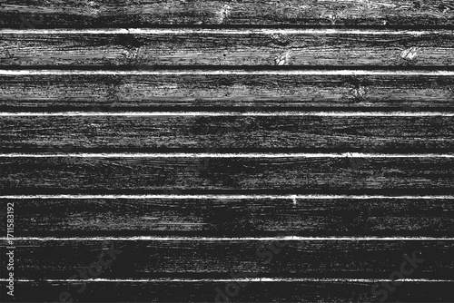 old weathered wood plank texture, vintage distressed wooden background, black and white grunge timber wall, rustic horizontal wood grain pattern