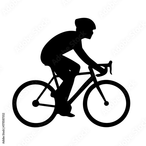 Cyclist Silhouette