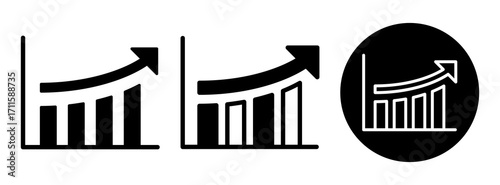 Increase Icon Collection Glyph & Mixed Style