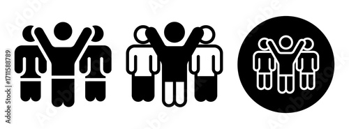 Leadership Icon Collection Glyph & Mixed Style
