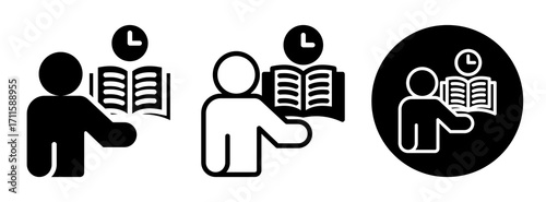 Studying Icon Collection Glyph & Mixed Style