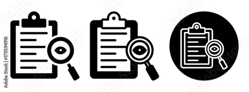 Proofreading Icon Collection Glyph & Mixed Style