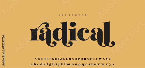 Luxury alphabet letters font and number. Typography elegant wedding classic lettering serif fonts decorative vintage retro concept. vector illustration