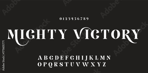 Elegant font alphabet logo. Typography Beauty fashion luxury classic letters serif fonts decorative wedding vintage retro logos. vector illustration.