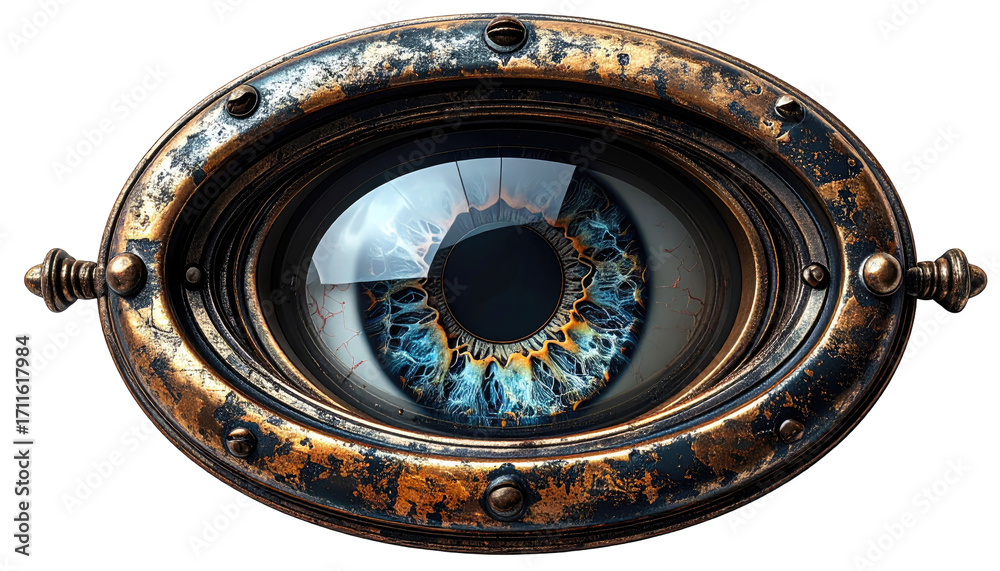 Obraz premium Ornate mechanical eye