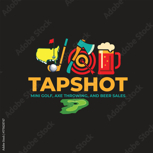 archery, golf, field, and sports taps hot logo