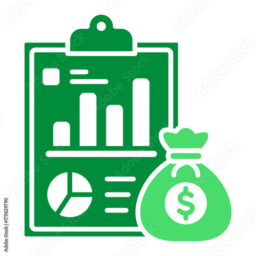 Financial Report Icon