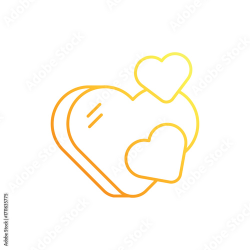 Love Gradient Line Icon
