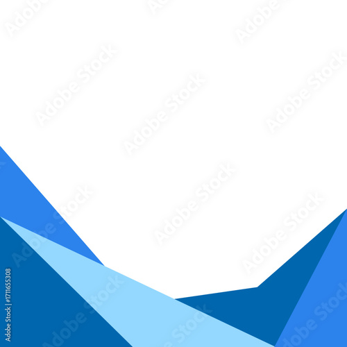 Modern Geometric Footer