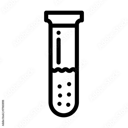 Graduated Cylinder Vector Icon