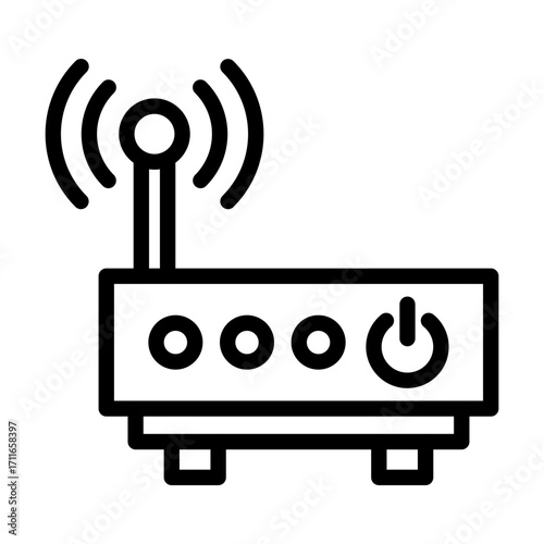 Modem Vector Icon