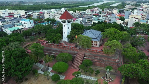 Anping Fort Ancient Tower and Walls in Taiwan