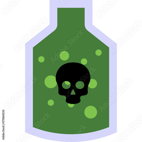 Halloween Poison Illustration