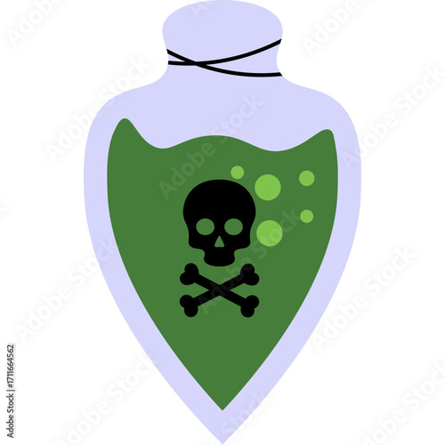 Halloween Poison Illustration