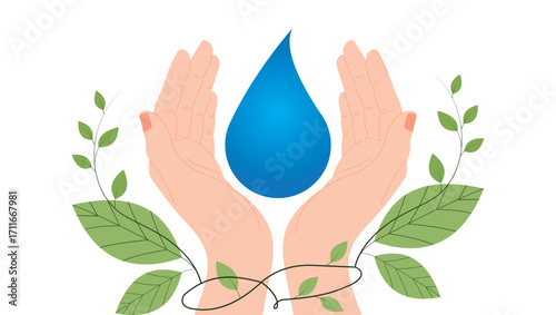 Save Water Concept