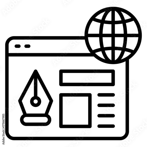 web design icon