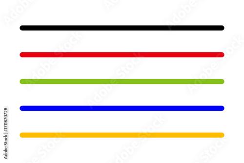 straight line vector in any color