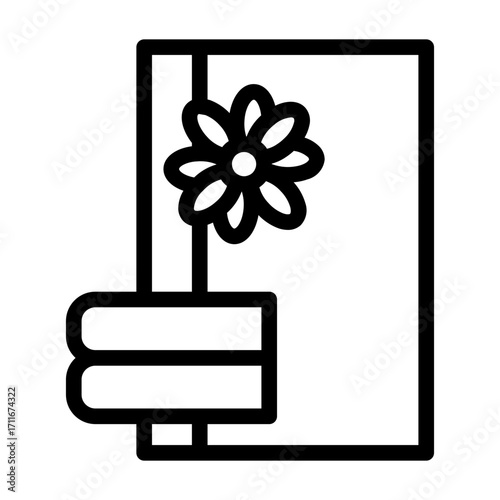 gift box line icon
