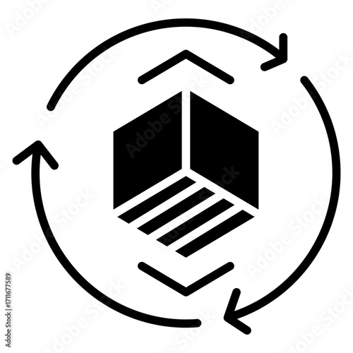 3d modeling  icon