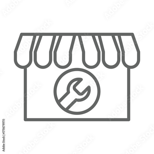 Hardware Store icon design