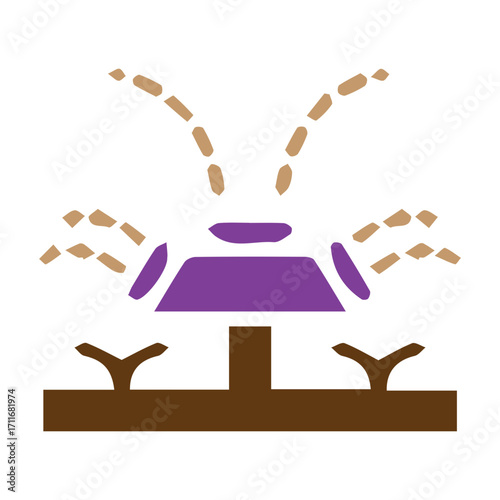 Irrigation Sprinkler Icon