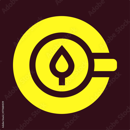 Coffee cup symbol artwork trendy useful vector Illustration design superb colorful background